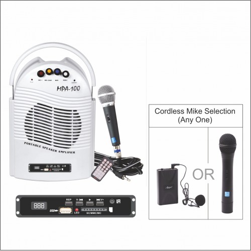 MPA 100UC Portable P.A. System